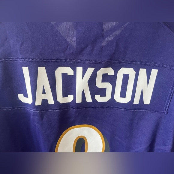 Lamar Jackson Jersey - Mens XL Purple and White - Picture 5 of 6